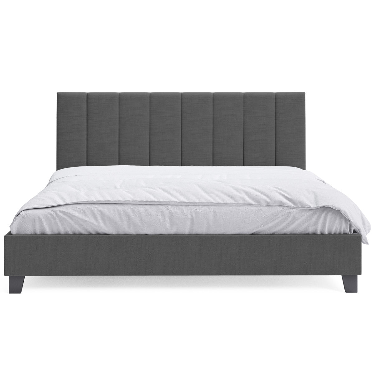 Ormond Fabric Bed Frame (Charcoal)