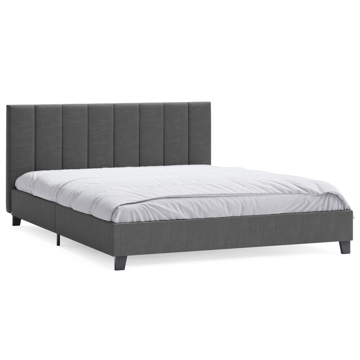 Ormond Fabric Bed Frame (Charcoal)
