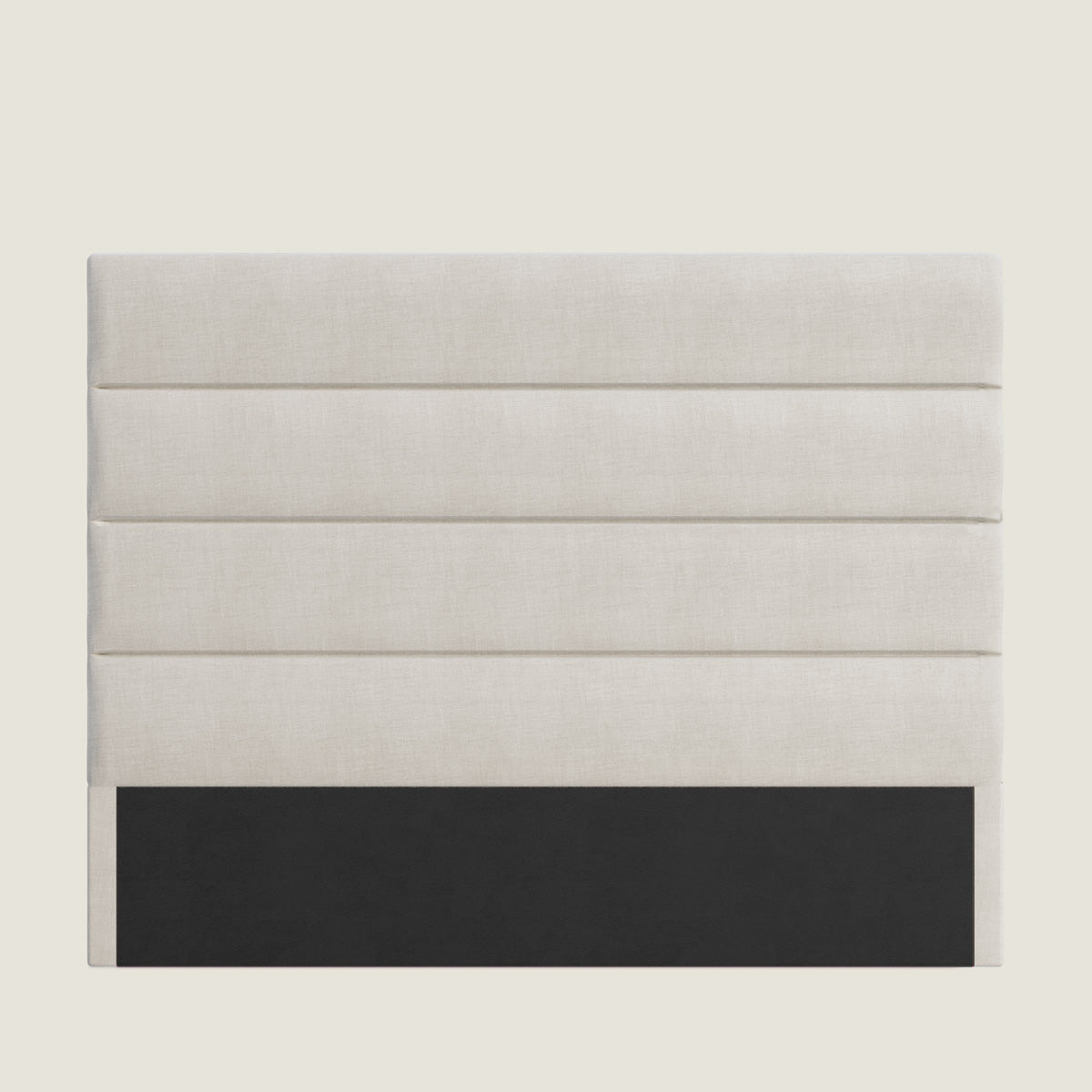 Benny Upholstered Bedhead Headboard (Natural Beige Fabric)