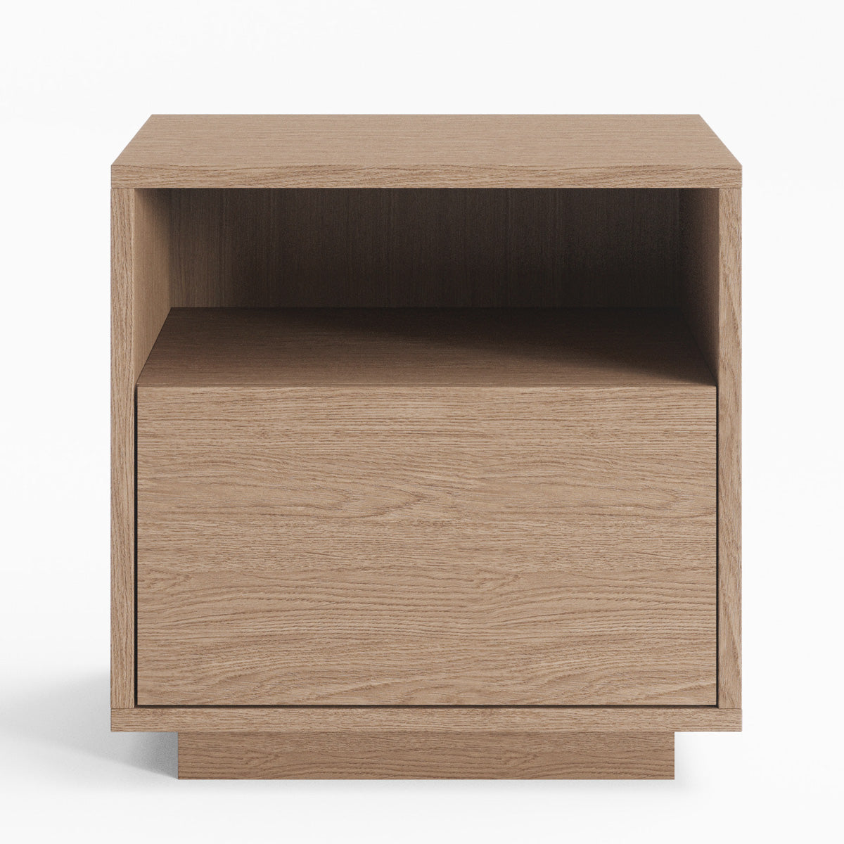 Bedside Table With Storage Drawer (Urban, Oak Colour)