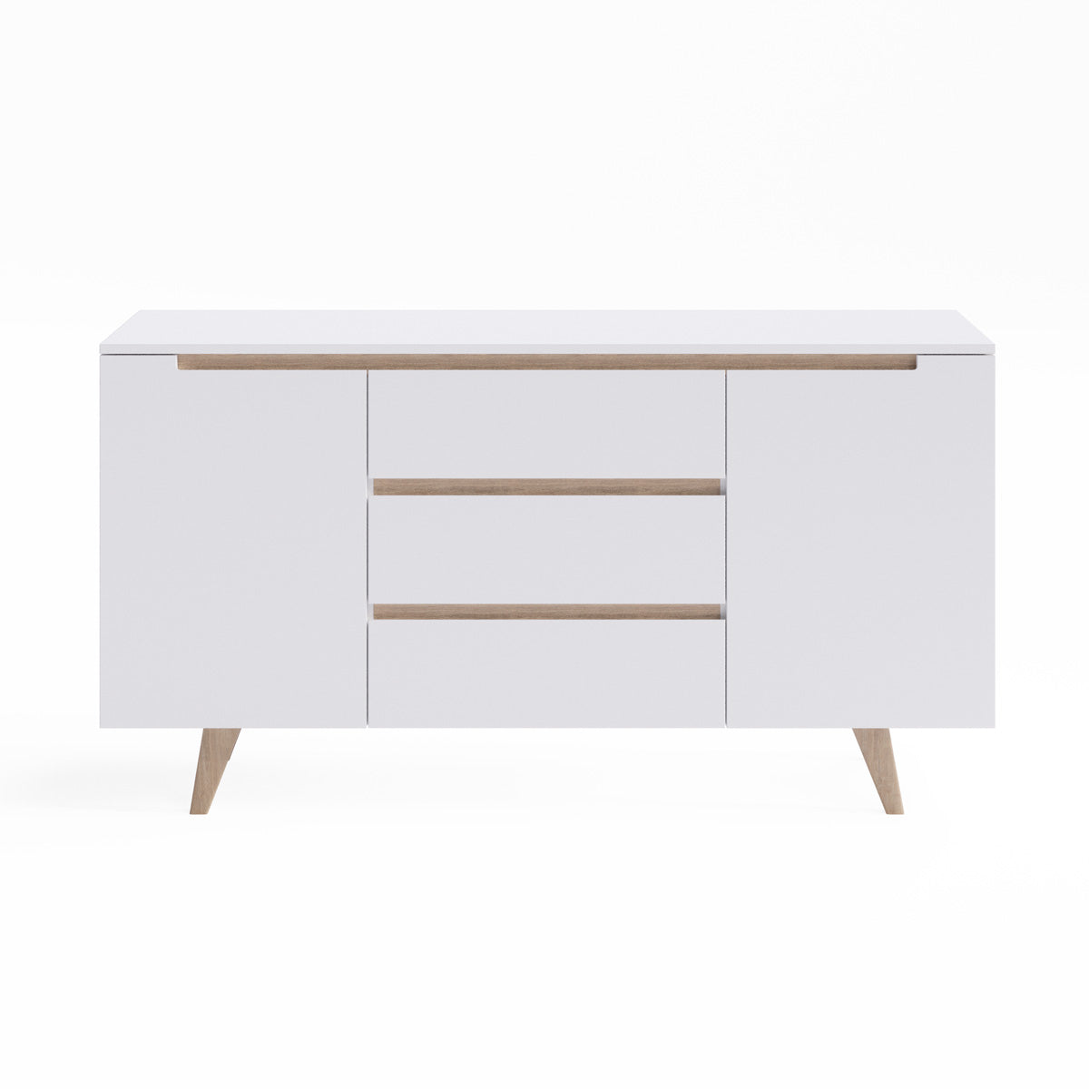 Sideboard Buffet Unit with Solid Oak Legs (Olsen Collection)