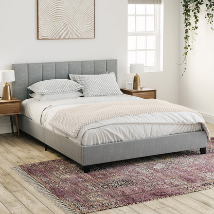 Ormond Fabric Bed Frame (Grey)