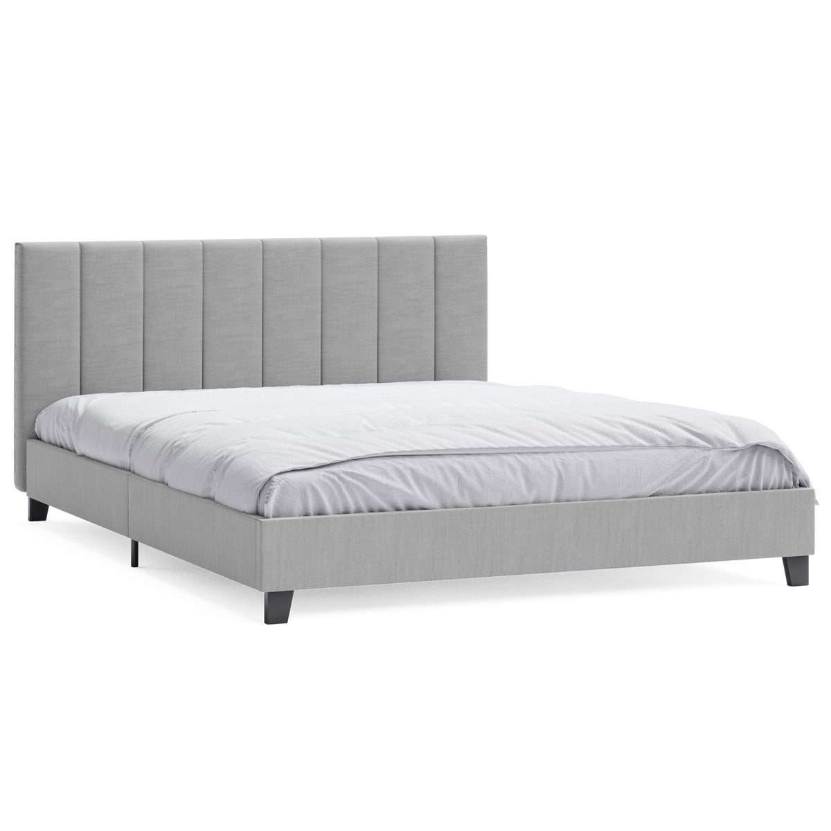 Ormond Fabric Bed Frame (Grey)