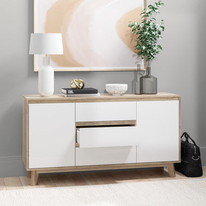 Sideboard Buffet Wooden Unit (140cm Kinfolk Collection)