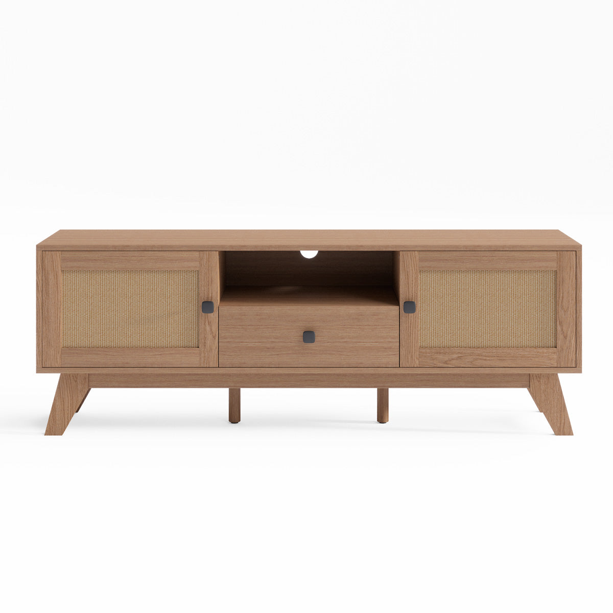 Rattan Cane TV Cabinet Entertainment Unit (140cm Talia)