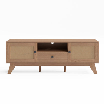 Rattan Cane TV Cabinet Entertainment Unit (140cm Talia)