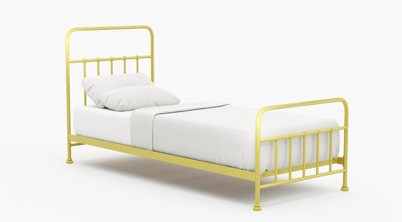 Skye Metal Bed Frame (Yellow)