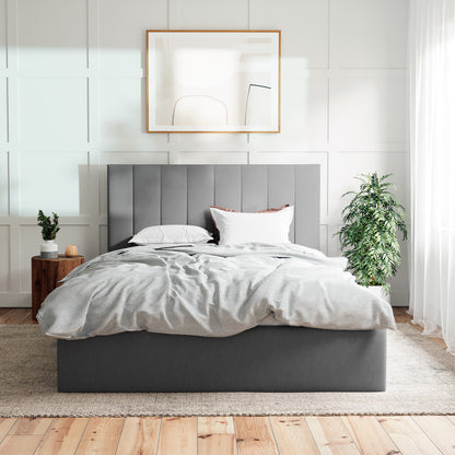 Ormond Gas Lift Storage Bed Frame (Charcoal Fabric)