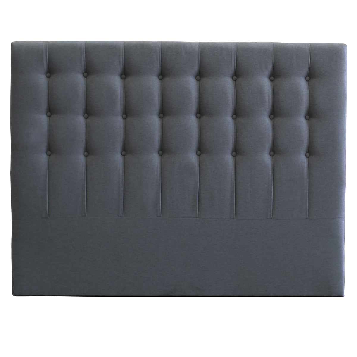 Maddison Upholstered Fabric Bedhead (Charcoal)