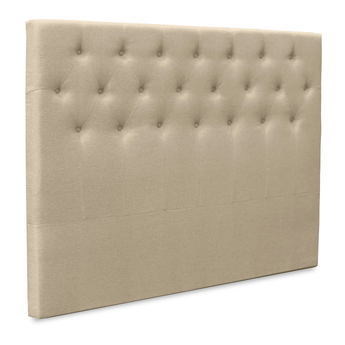 Florence Upholstered Fabric Bedhead (Tuscan Beige)