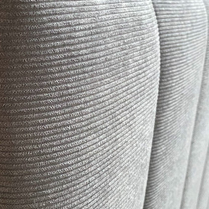 Celine Gas Lift Storage Bed Frame (Grey Corduroy Velvet)