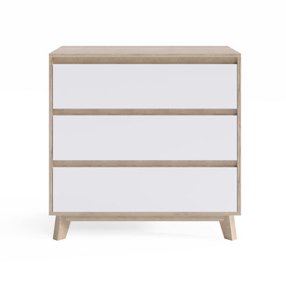 Three Drawer Wooden Bedroom Chest of Drawers (Kinfolk Collection)